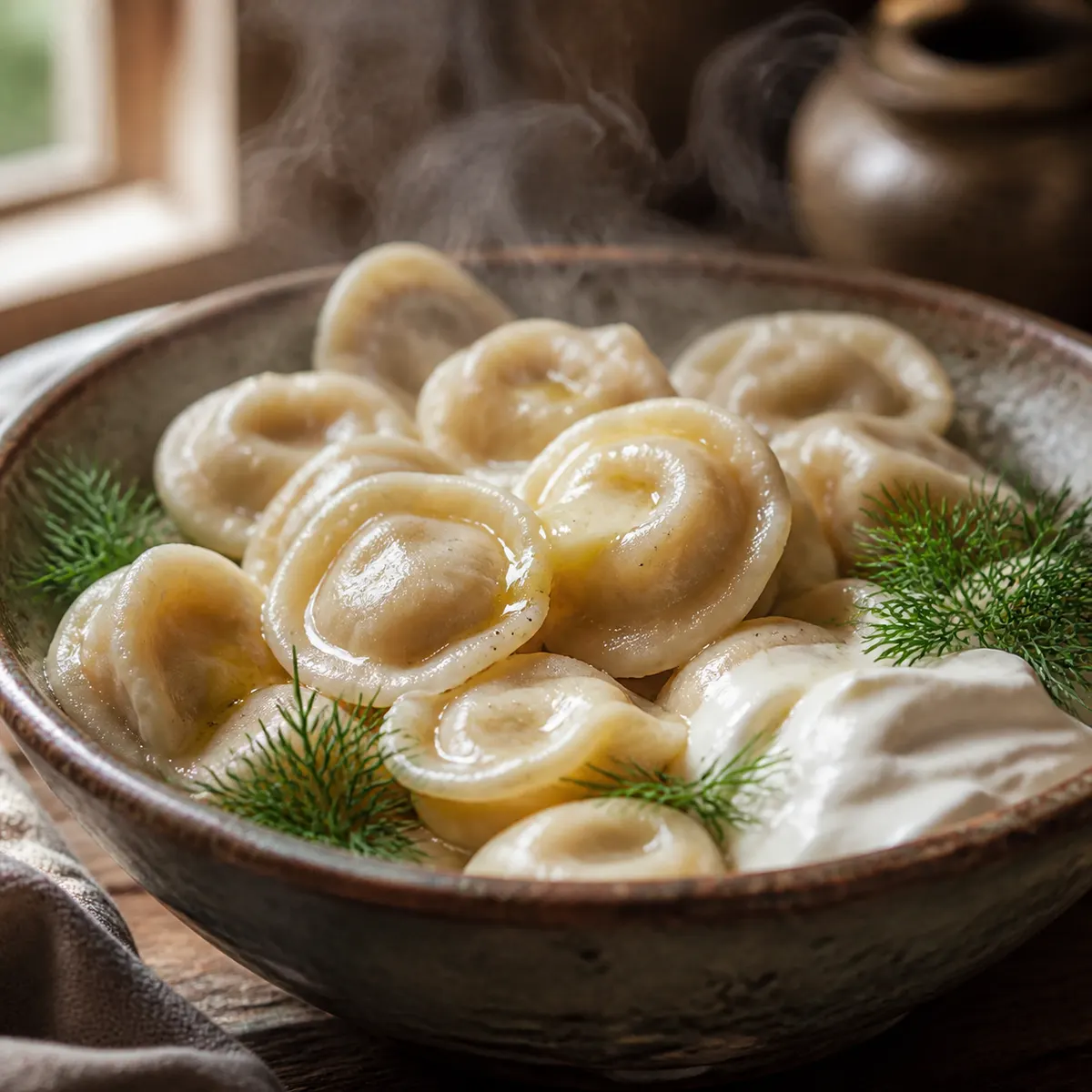 Домашние пельмени с говядиной и свининой